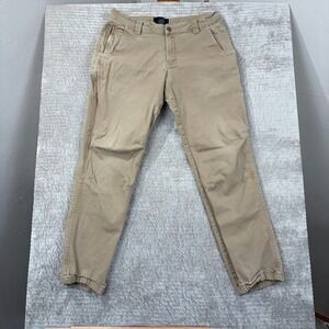 Vertx VTK1701 Men's‎ Khaki Cotton Spandex Cargo Pants Size 36x34